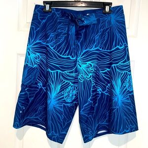 OP blue swim trunks. Size 32